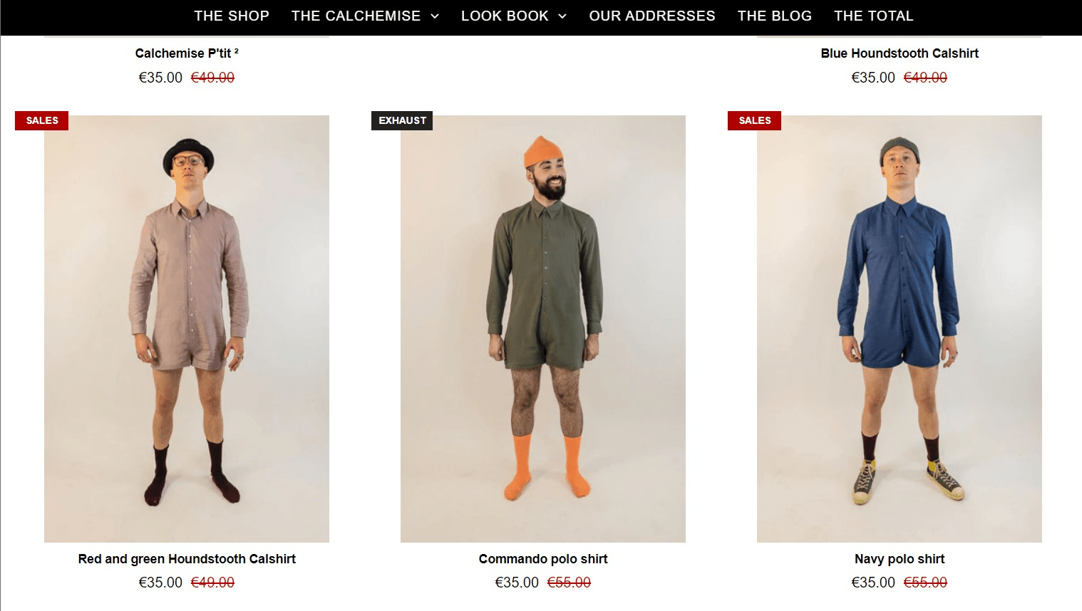 Calchemise定價 Calchemise定價